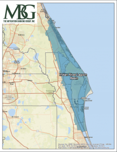 Indian river lagoon map florida mitigation